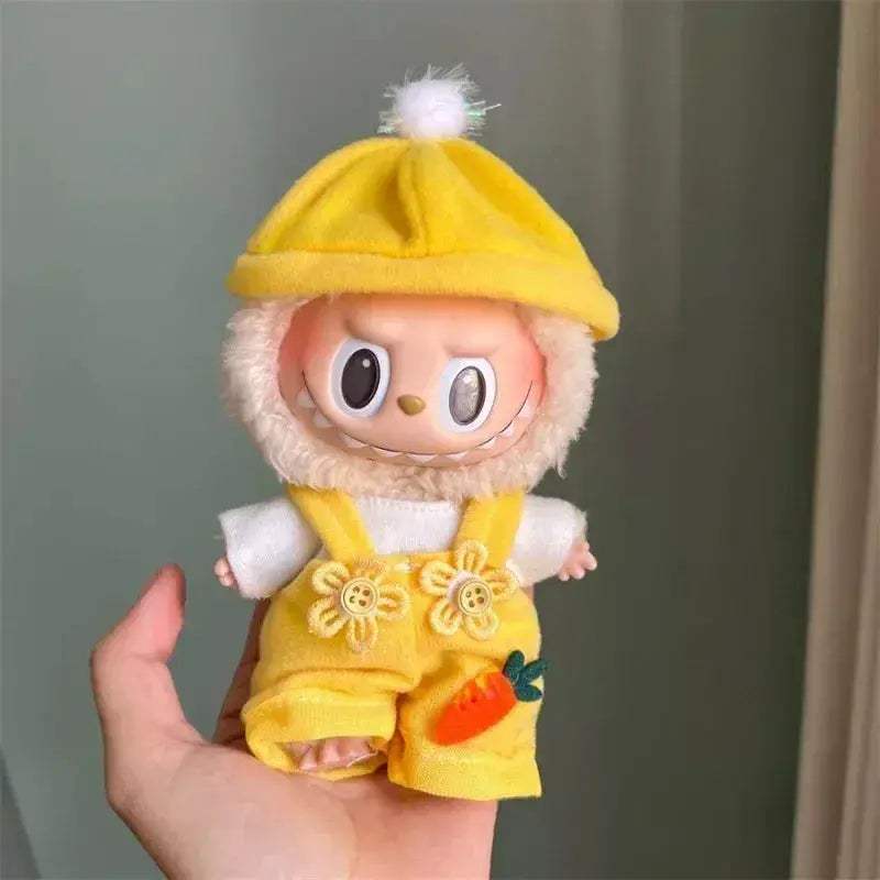 Labubu Seventeen Centimeter Plush Doll Clothes Set For Versatile Series - ToylandEU