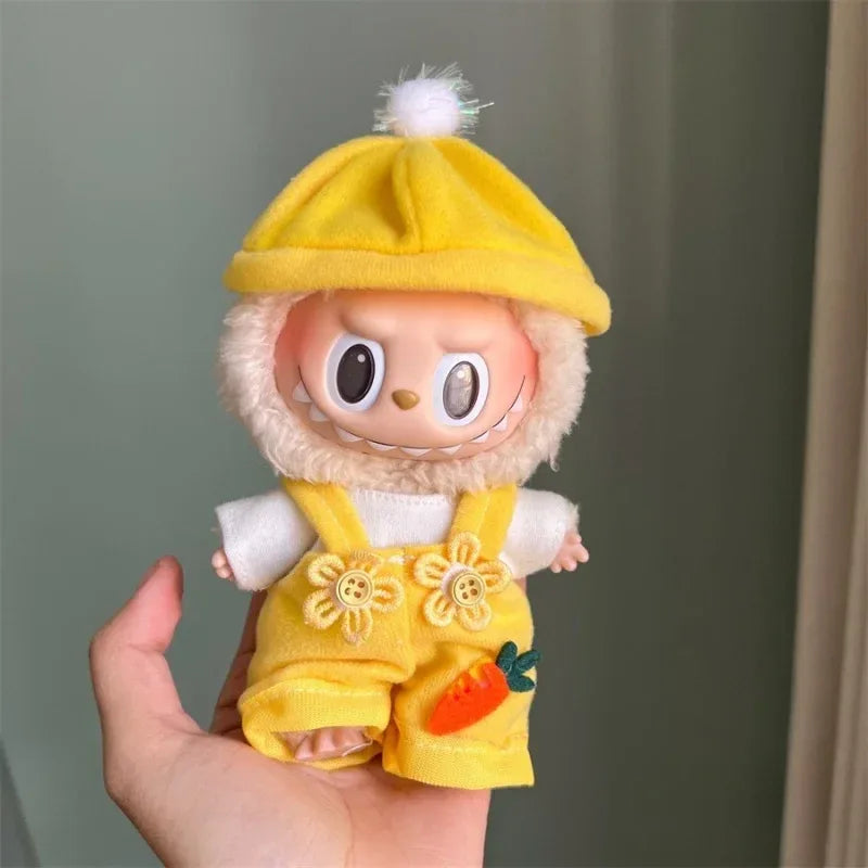 Labubu Soft Cotton Doll Clothes Set For 17cm Cosplay Dress - ToylandEU