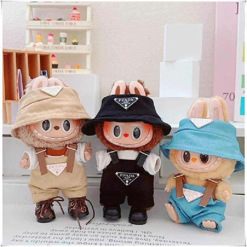 Labubu V1v2v3 17cm Sitting Party Macaron Fashion Set - ToylandEU