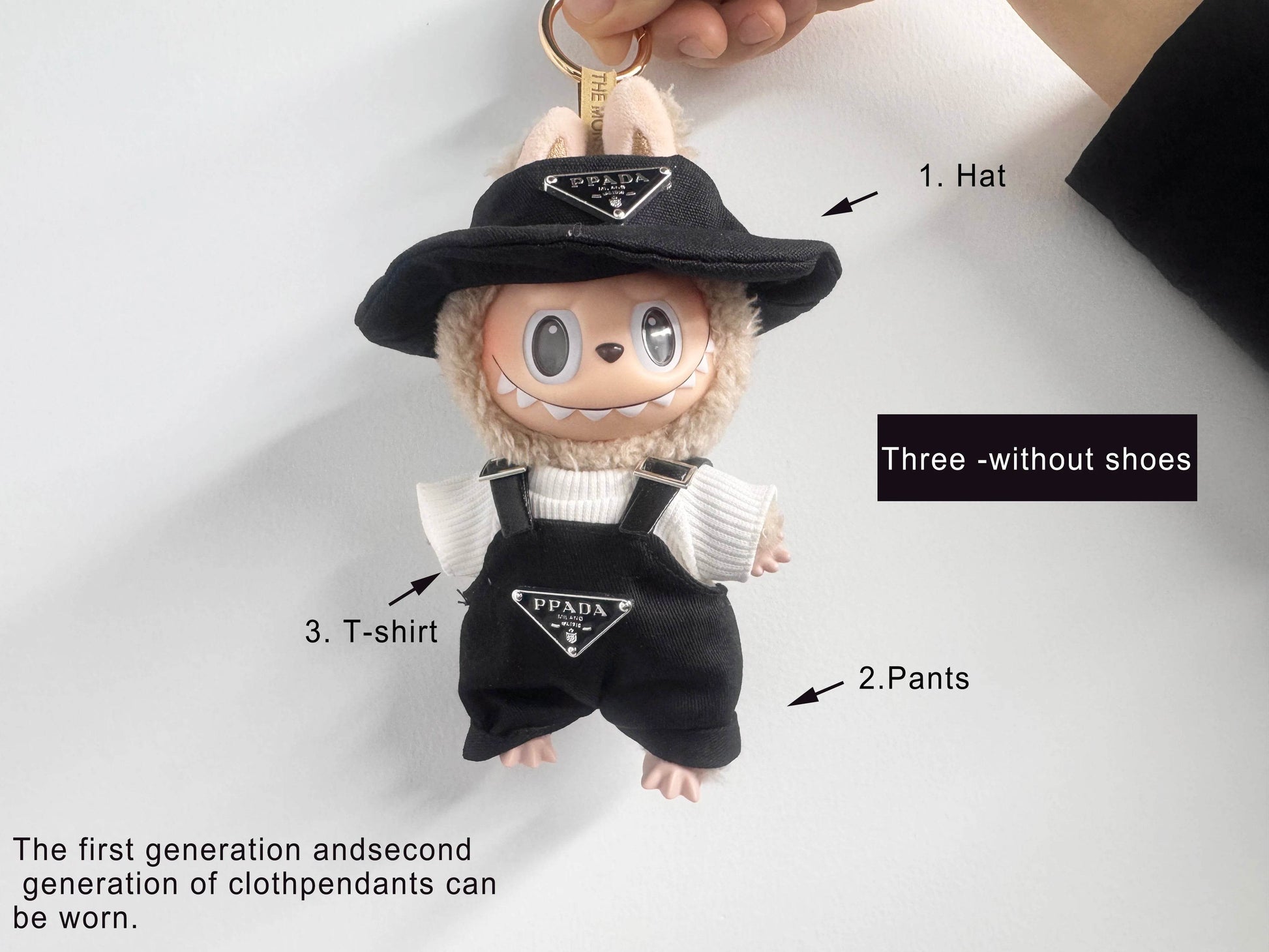 Labubu V1v2v3 17cm Sitting Party Macaron Fashion Set - ToylandEU