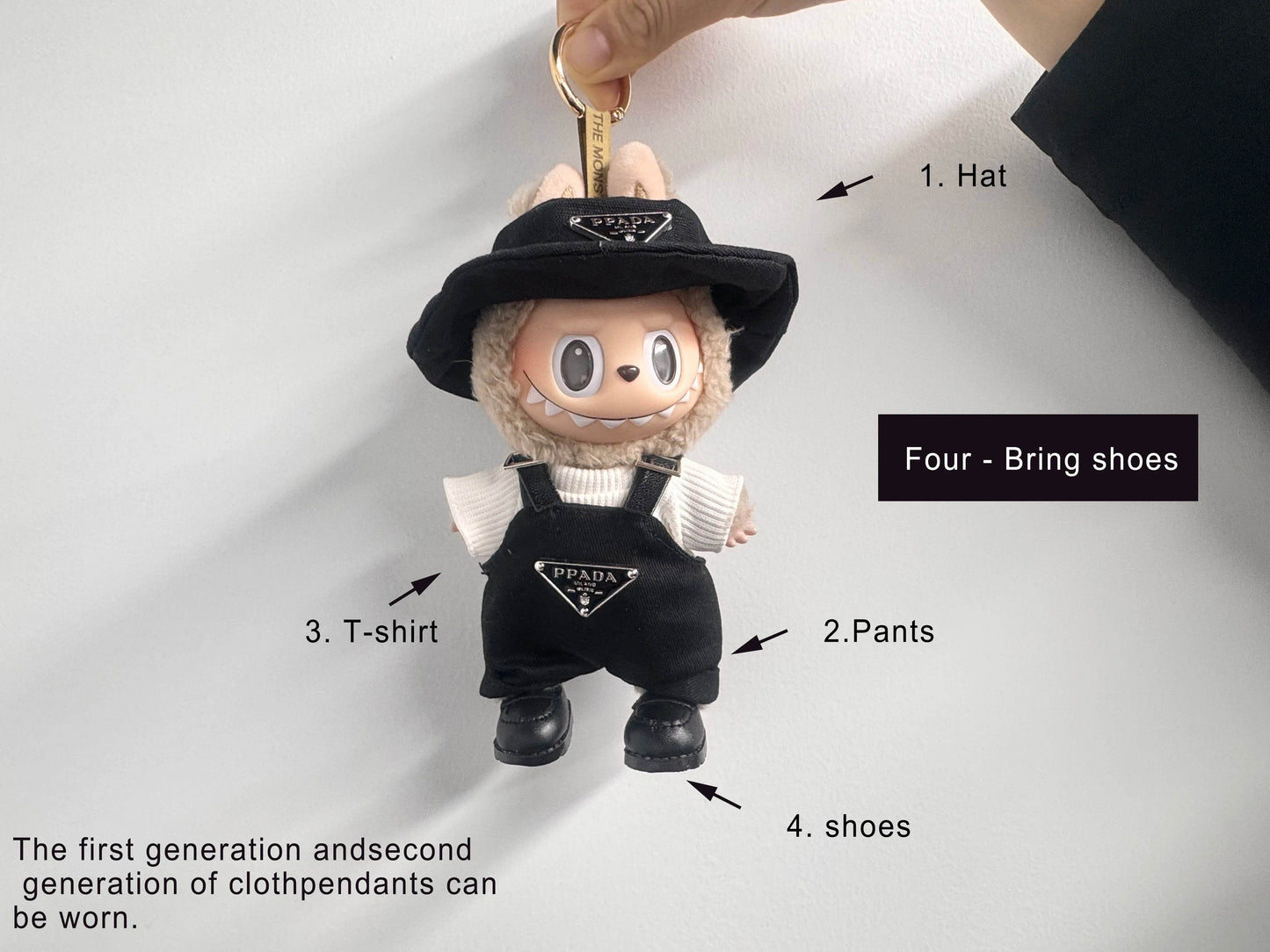 Labubu V1v2v3 17cm Sitting Party Macaron Fashion Set - ToylandEU