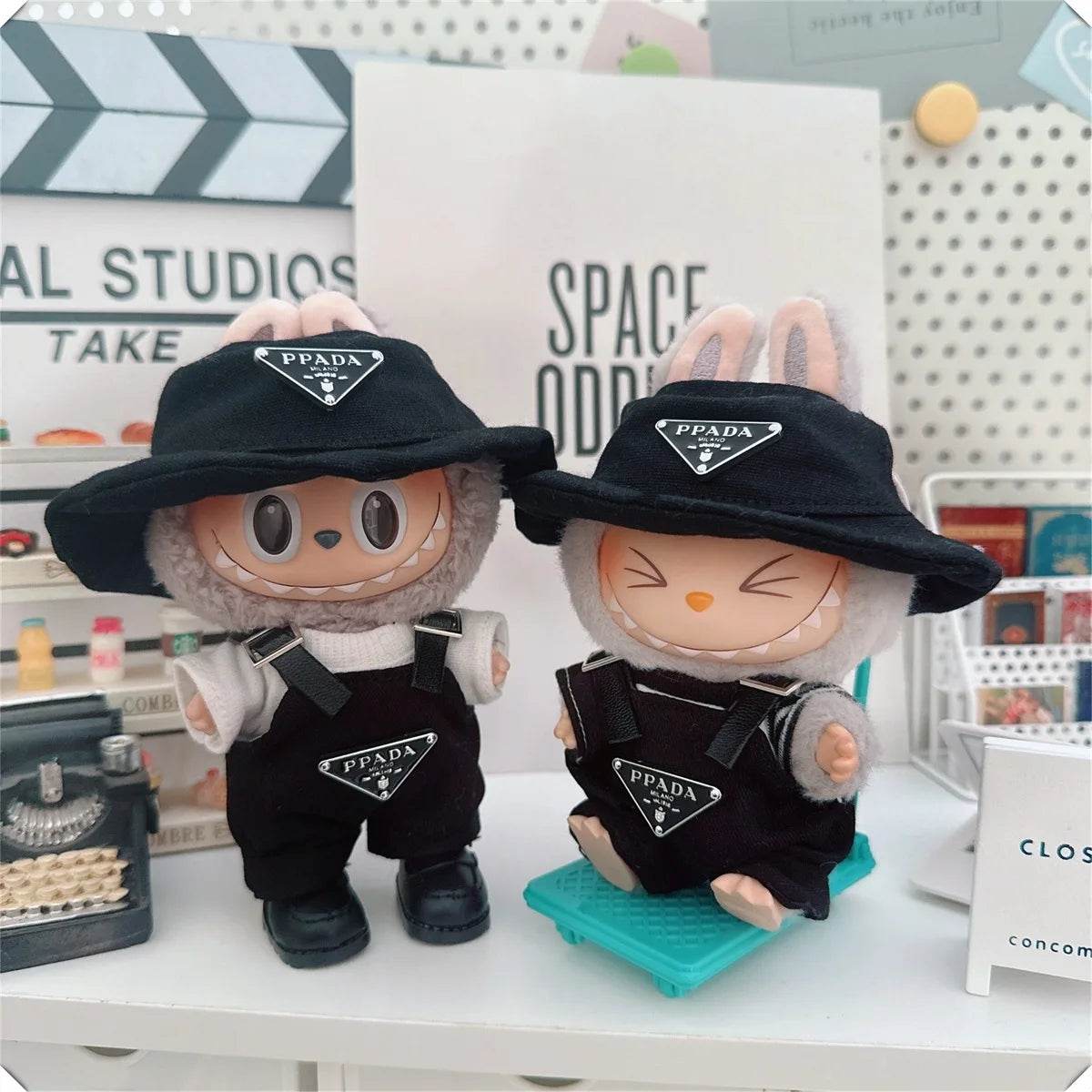 Labubu V1v2v3 17cm Sitting Party Macaron Fashion Set - ToylandEU