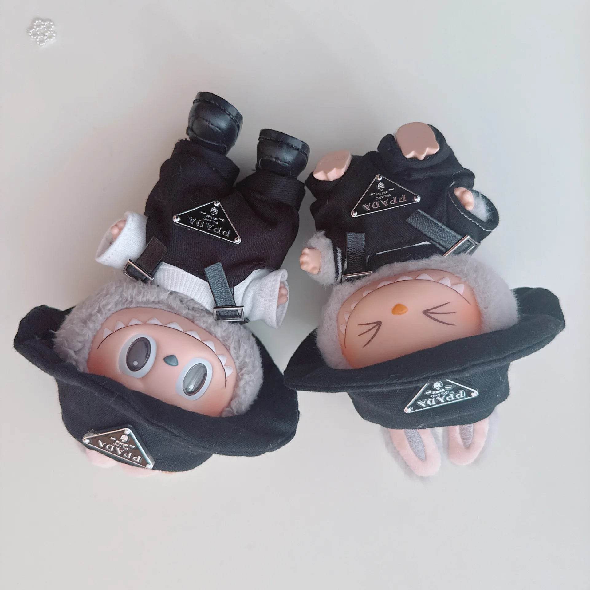 Labubu V1v2v3 17cm Sitting Party Macaron Fashion Set - ToylandEU