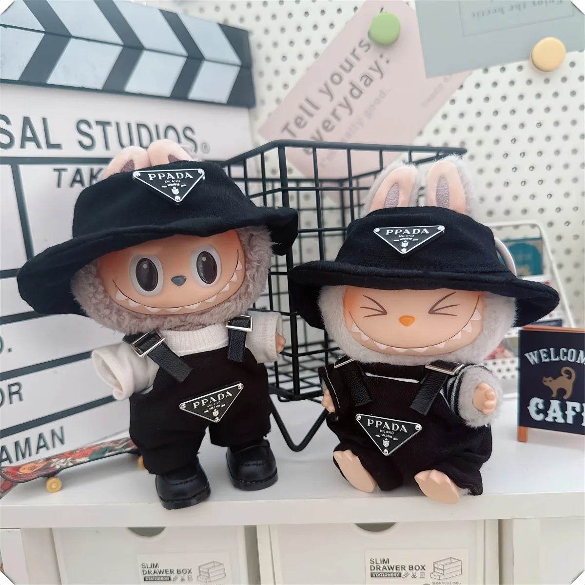 Labubu V1v2v3 17cm Sitting Party Macaron Fashion Set - ToylandEU