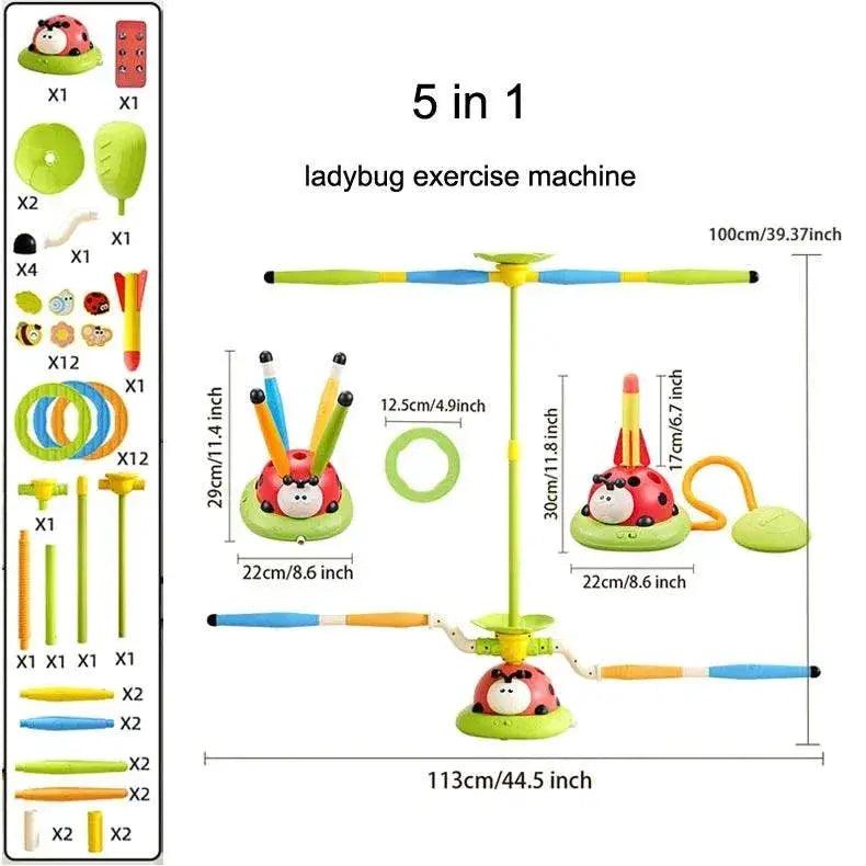  Ladybug Sport Entertainment Game Toy Multifunction Rope Skipping -  ToylandEU™