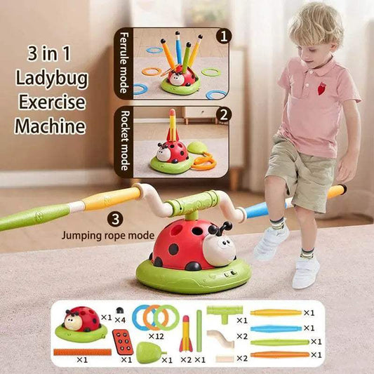  Ladybug Sport Entertainment Game Toy Multifunction Rope Skipping -  ToylandEU™