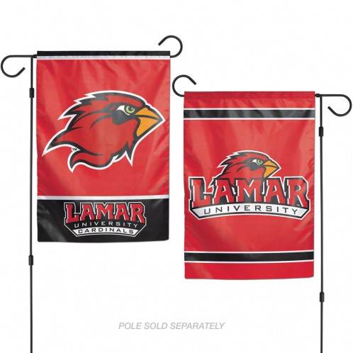 Lamar Cardinals Garden Flag 12x18 Two Sided Special Order - ToylandEU