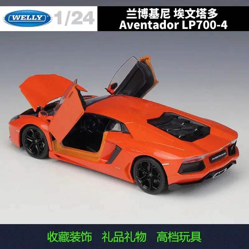 Lamborghini Aventador LP700 Diecast Model Car Premium Metal Build - ToylandEU