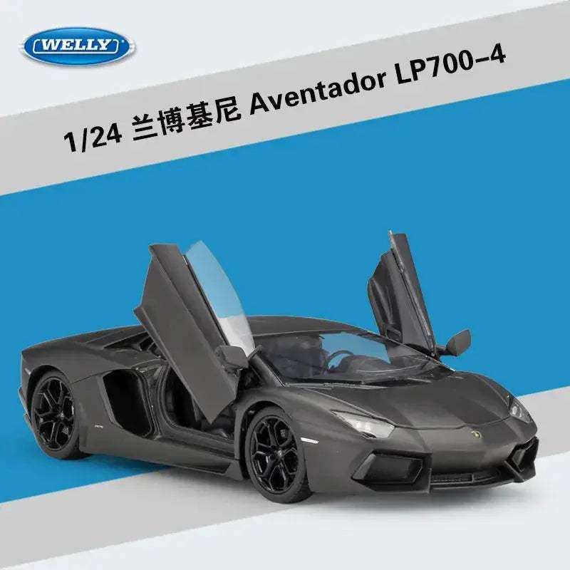Lamborghini Aventador LP700 Diecast Model Car Premium Metal Build - ToylandEU