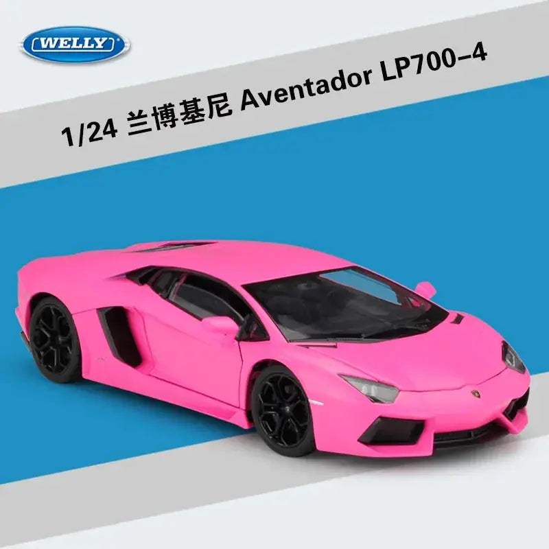 Lamborghini Aventador LP700 Diecast Model Car Premium Metal Build - ToylandEU