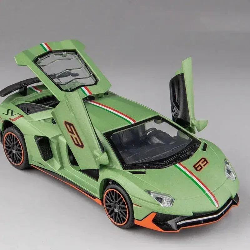 Lamborghini Aventador SVJ 1 32 Diecast Car With Sound -  ToylandEU™
