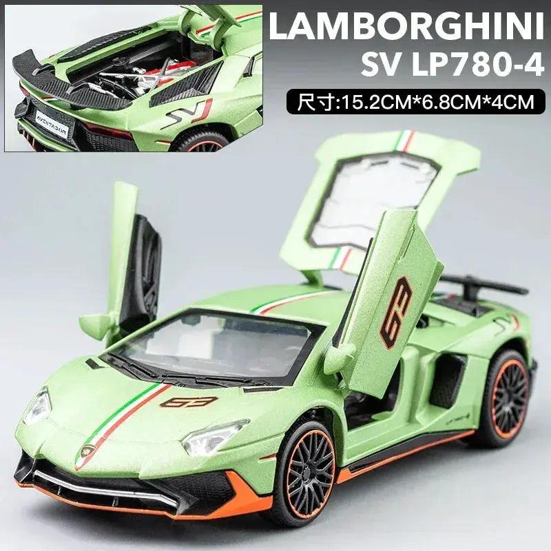  Lamborghini Aventador SVJ 1 32 Diecast Car With Sound -  ToylandEU™