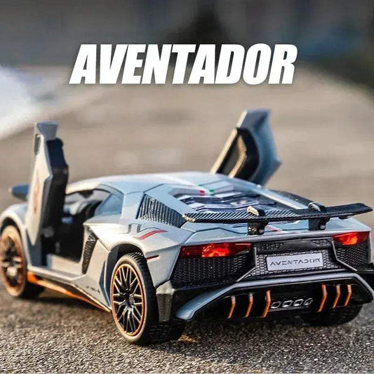  Lamborghini Aventador SVJ 1 32 Diecast Car With Sound -  ToylandEU™