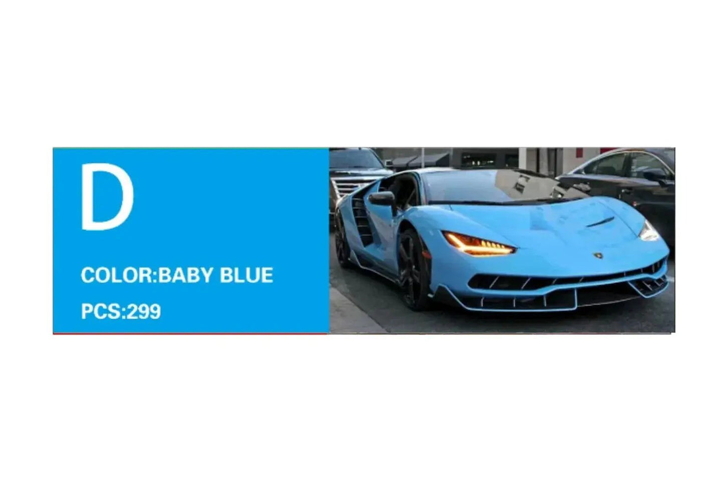 Lamborghini Centenario LP7704 1:64 Scale Model Car Limited Edition - ToylandEU