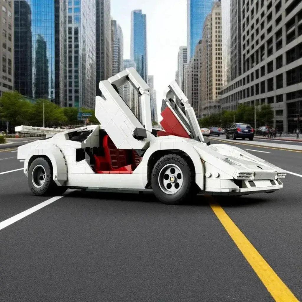  Lamborghini Countach Building Blocks Racing Model Kit 1506 -  ToylandEU™