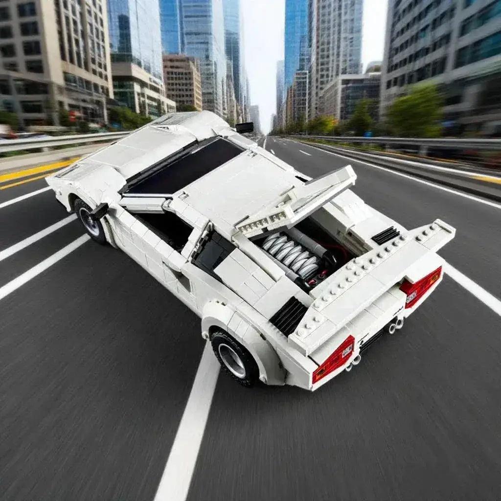  Lamborghini Countach Building Blocks Racing Model Kit 1506 -  ToylandEU™