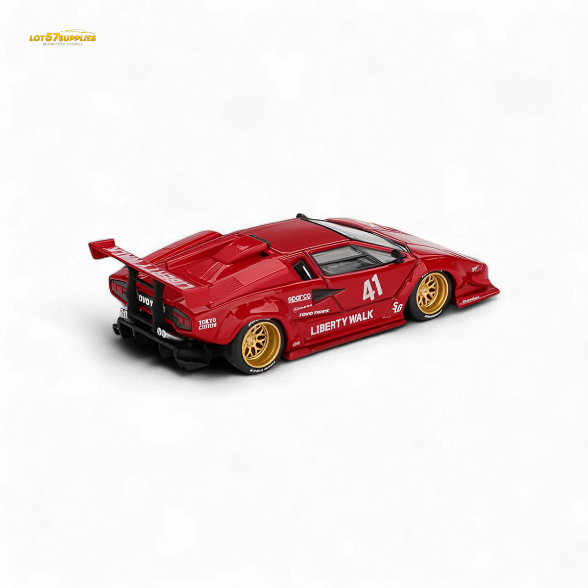 Lamborghini Countach Diecast | 1:64 Scale | Toylandeu™