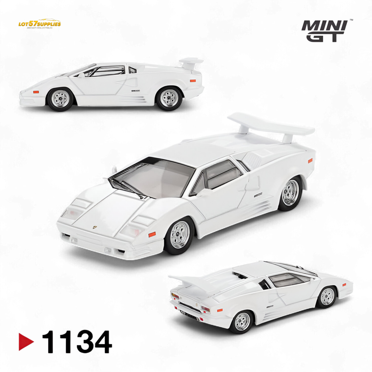 Lamborghini Countach Diecast | 1:64 Scale | Toylandeu™
