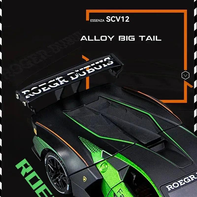  Lamborghini Essenza SCV12 1:24 Diecast Alloy Car Sound -  ToylandEU™