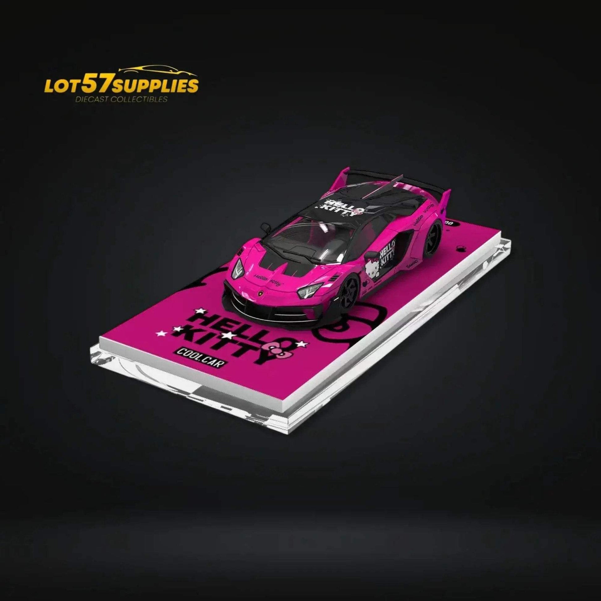 Lamborghini GT EVO Diecast Car Dark Pink Limited Edition - ToylandEU