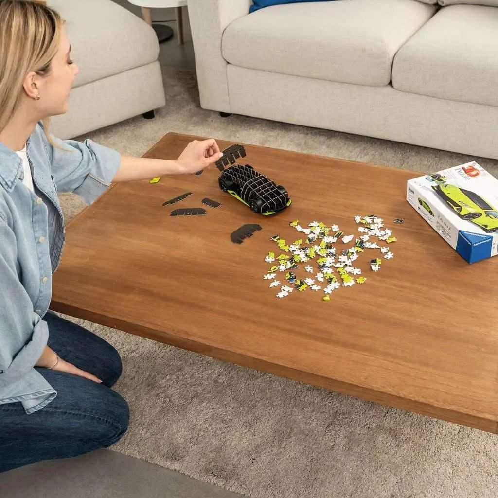 Lamborghini Huracan 3D Jigsaw Puzzle With Interior Frame - ToylandEU