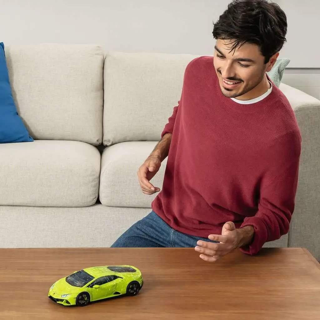 Lamborghini Huracan 3D Jigsaw Puzzle With Interior Frame - ToylandEU