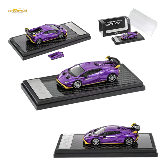 Lamborghini Huracan STO Diecast Model Purple Limited Edition - ToylandEU