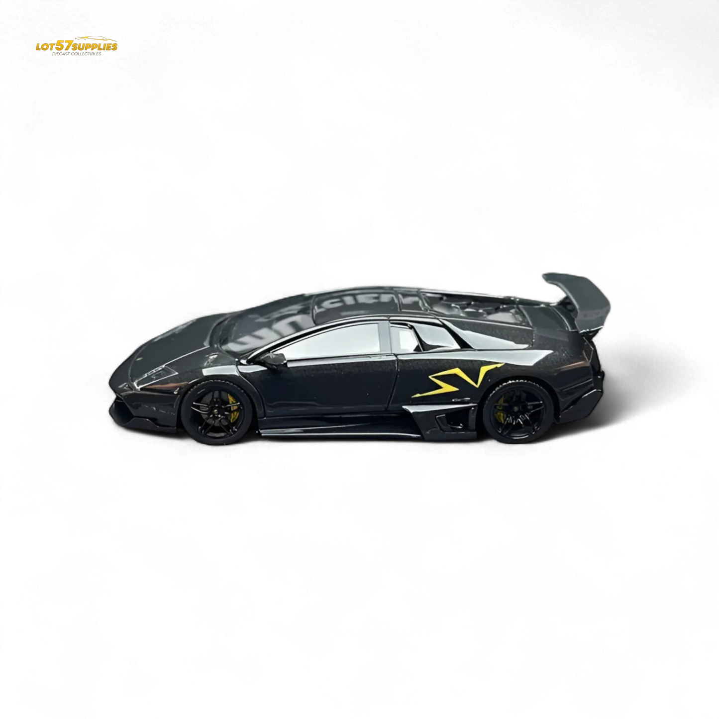 Lamborghini LP 670-4 1:64 Resin Model Car Carbon Finish - ToylandEU