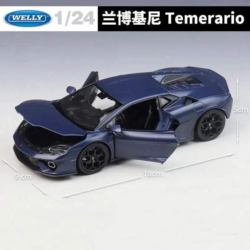 Lamborghini Temerario Premium Alloy Diecast Model Car - ToylandEU