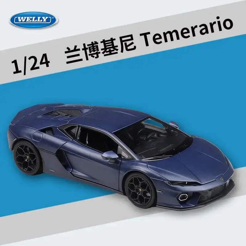 Lamborghini Temerario Premium Alloy Diecast Model Car - ToylandEU