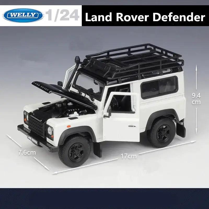 Land Rover Defender 1to24 Diecast Alloy Model Classic -  ToylandEU™