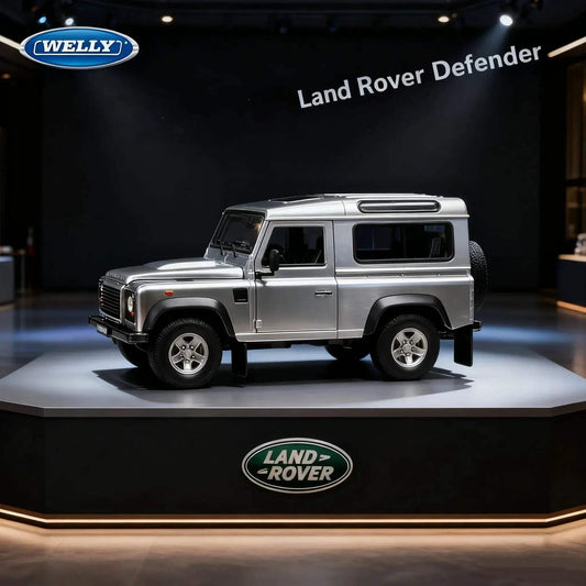 Land Rover Defender 1to24 Diecast Model Alloy Nostalgic Version - ToylandEU