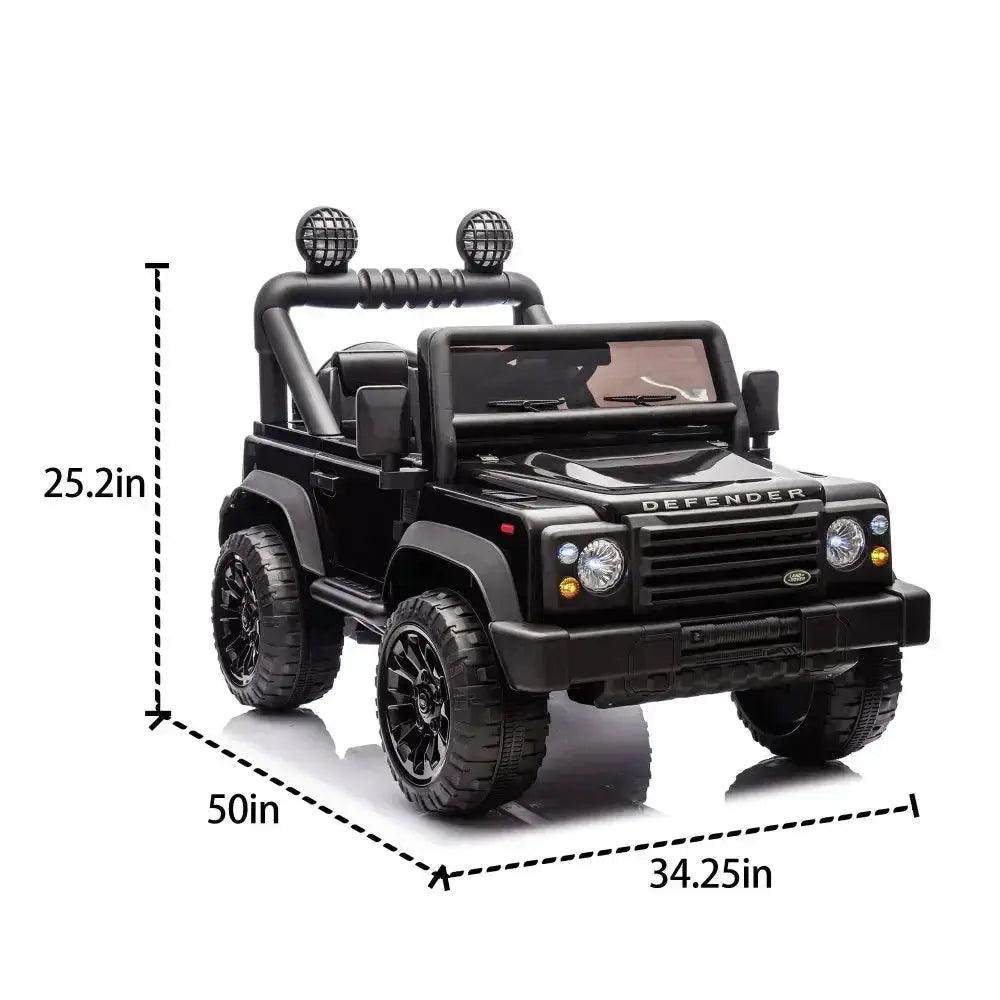  Land Rover Defender Ride On Car Licensed Parent Control -  ToylandEU™