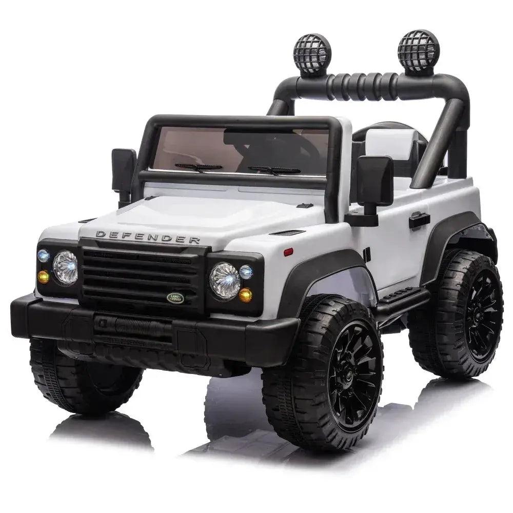  Land Rover Defender Ride On Car Licensed Parent Control -  ToylandEU™