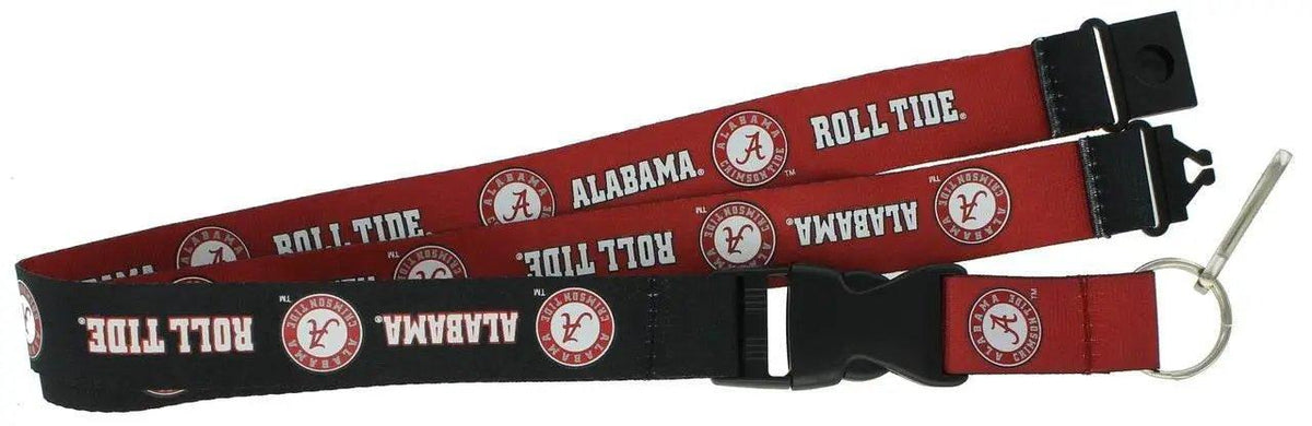  Alabama Crimson Tide Reversible Lanyard With Key Ring -  ToylandEU™