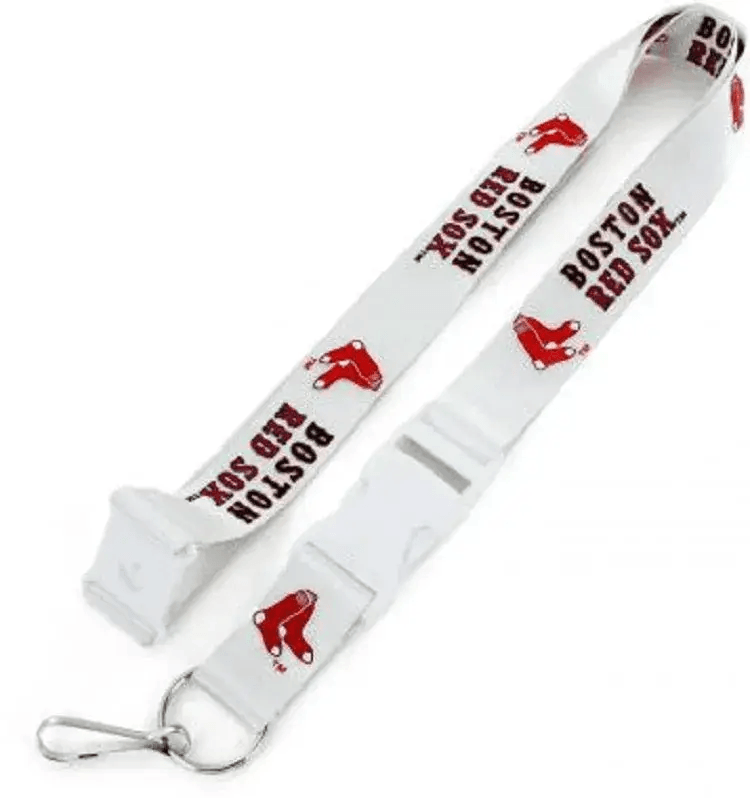  Boston Red Sox Lanyard White Breakaway Quick Release -  ToylandEU™