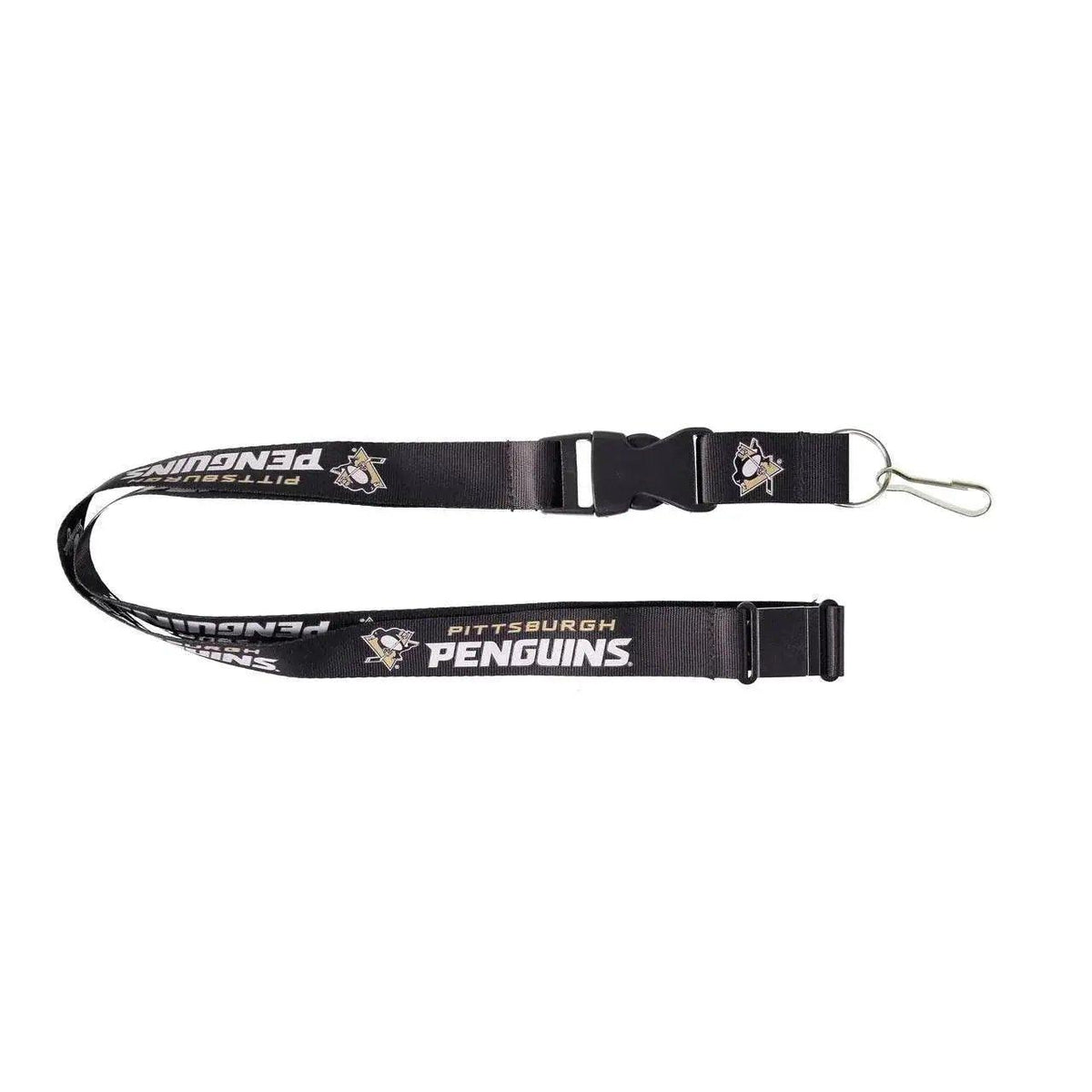  Pittsburgh Penguins Lanyard Black Aminco Breakaway Tab -  ToylandEU™