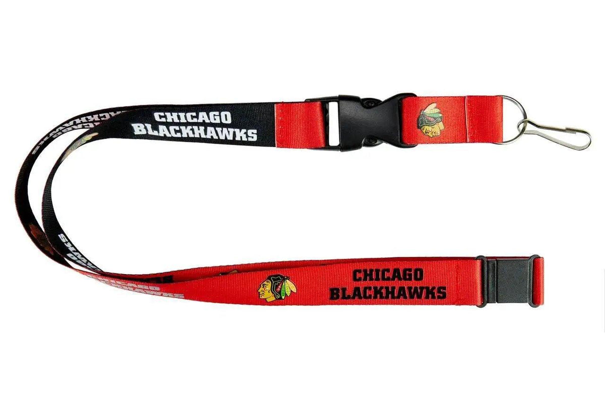  Chicago Blackhawks Reversible Lanyard Detachable Key Ring -  ToylandEU™
