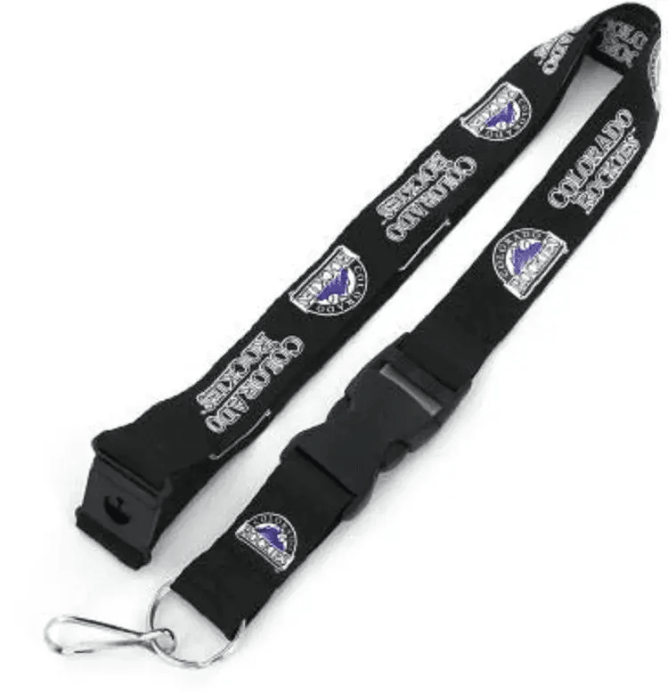  Colorado Rockies Black Lanyard With Breakaway Quick Release -  ToylandEU™