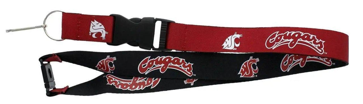  Washington State Cougars Reversible Lanyard With Clip -  ToylandEU™