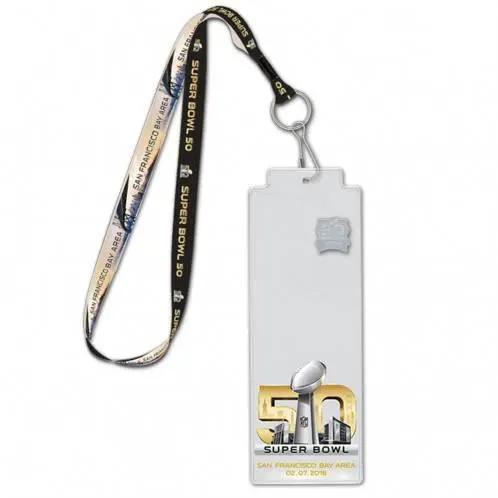  Lanyard With Credential Holder And Pin Super Bowl 50 Design -  ToylandEU™