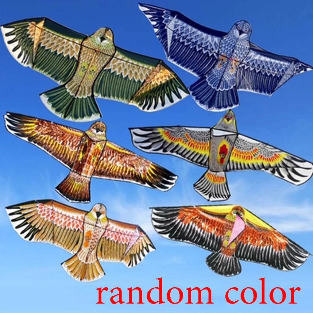 Large 1.1M Eagle Kite with 30M Line - Perfect Outdoor Fun for Kids! - ToylandEU