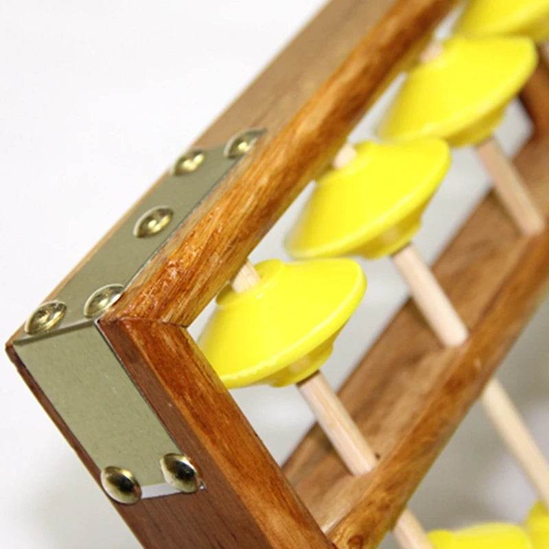 Large 13-Column Wooden Chinese Abacus with Wall Hanger - Non-Slip - ToylandEU
