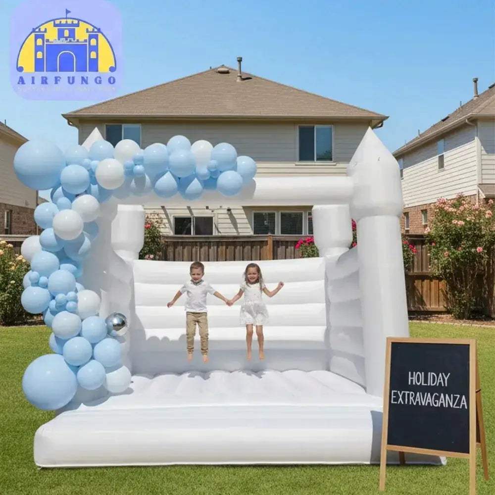 Large 13x13 Foot Inflatable Kids Bounce House With Blower - ToylandEU