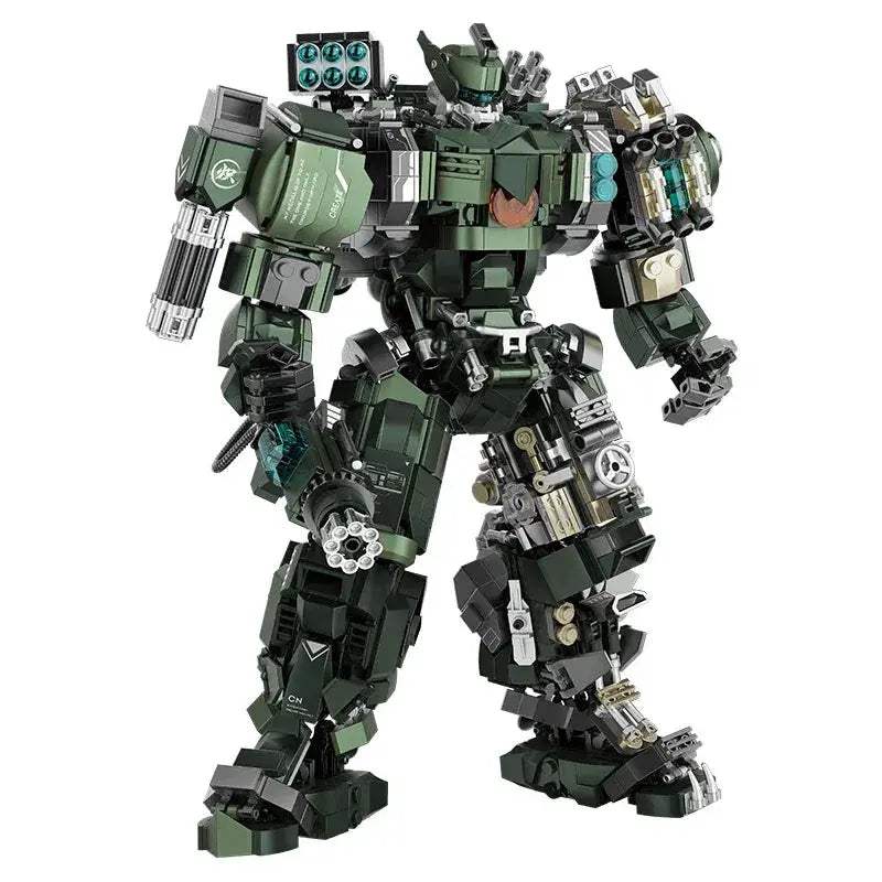 Large 1403 Pieces Mecha Warrior Building Blocks Set - ToylandEU