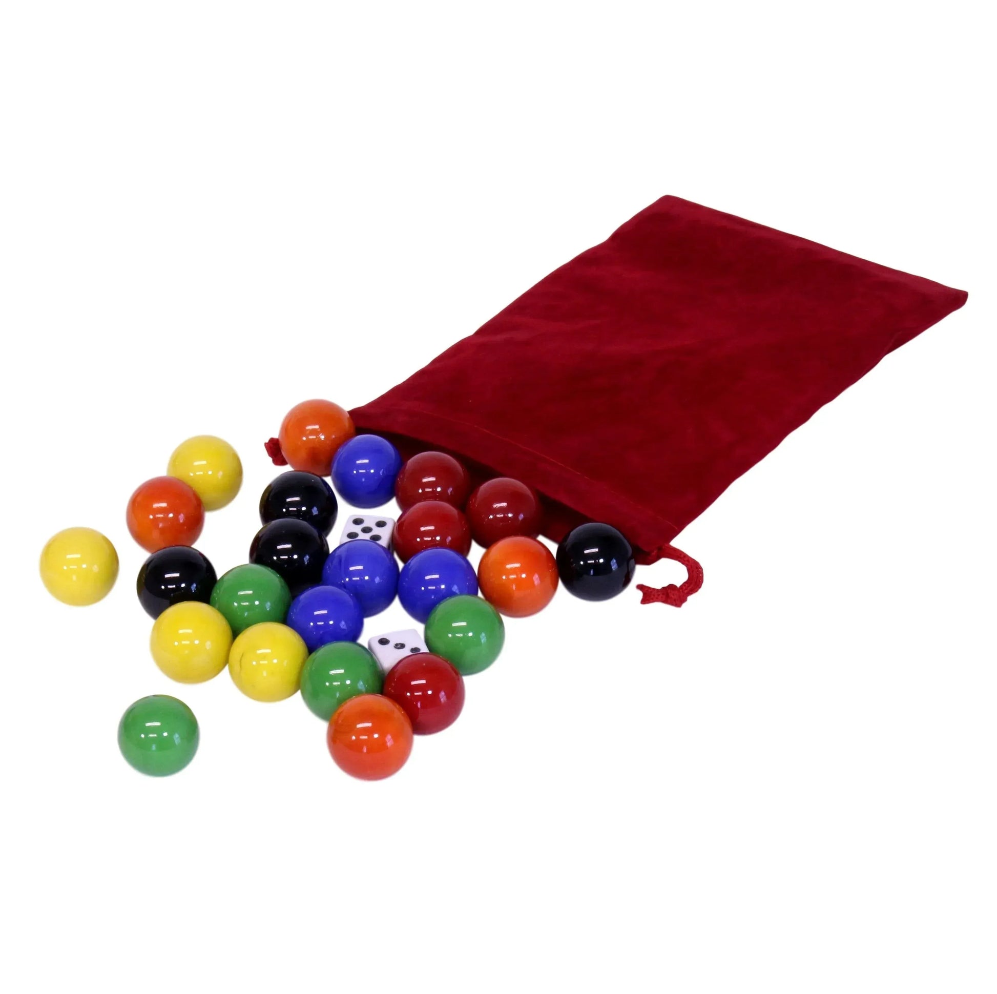 Large 25" Deluxe Wooden Aggravation Marble Game Board, Double-Sided - ToylandEU