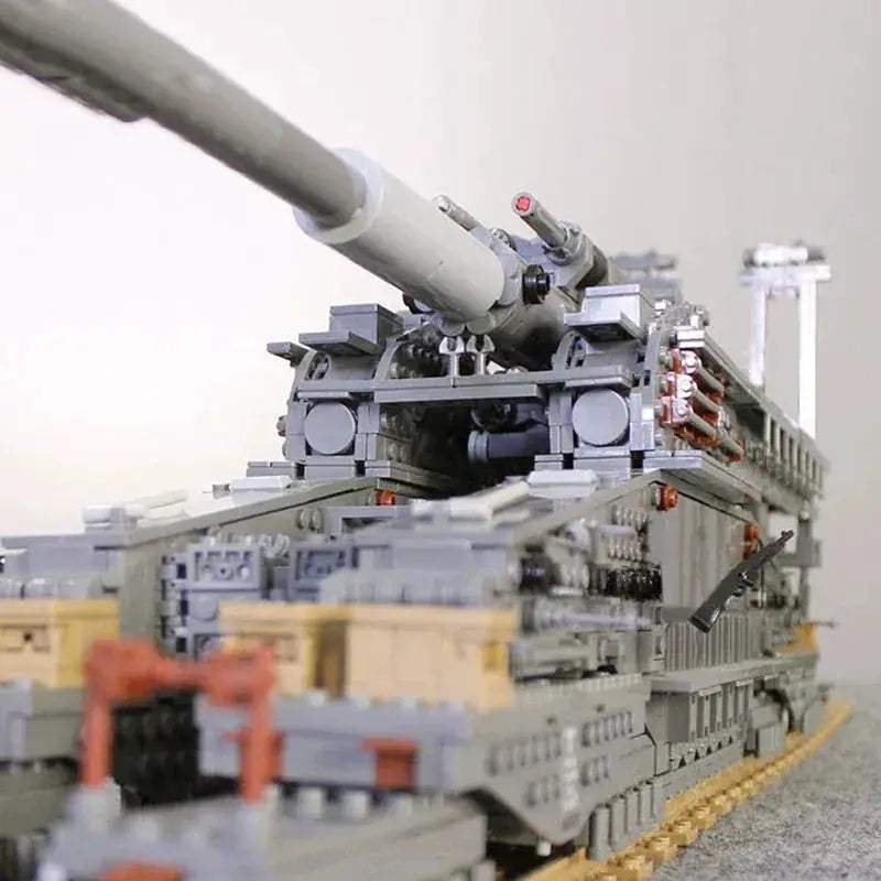 Large 3846 Pieces WW2 Gustav Tank Building Blocks Set - ToylandEU