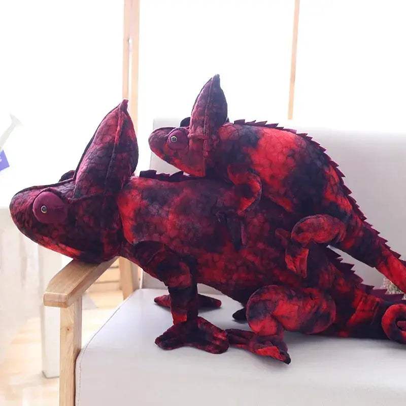 Large 70cm Chameleon Plush Pillow For Cozy Comfort - ToylandEU