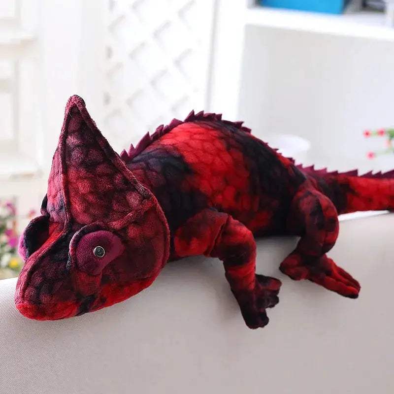 Large 70cm Chameleon Plush Pillow For Cozy Comfort - ToylandEU