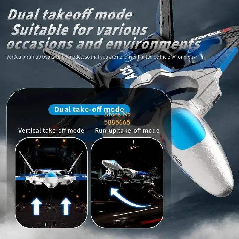  Large Aerial Electric Remote Control Fighter RC Plane with Dual Camera  -  ToylandEU™
